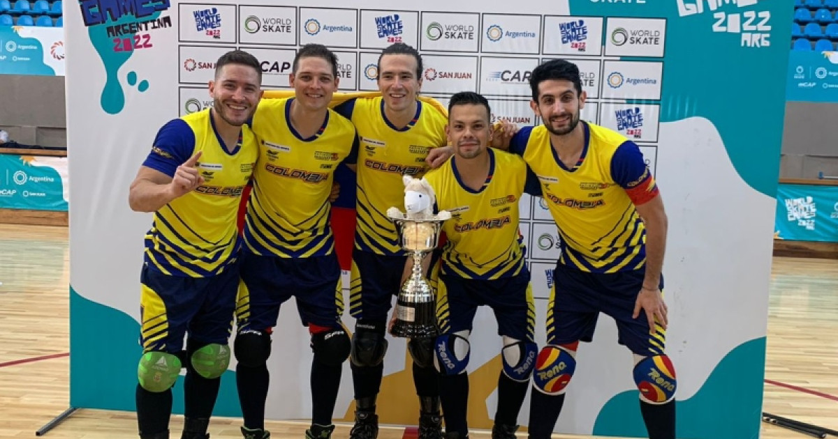 La Selección Colombia De Hockey Patín Se Coronó Campeona En El Mundial B